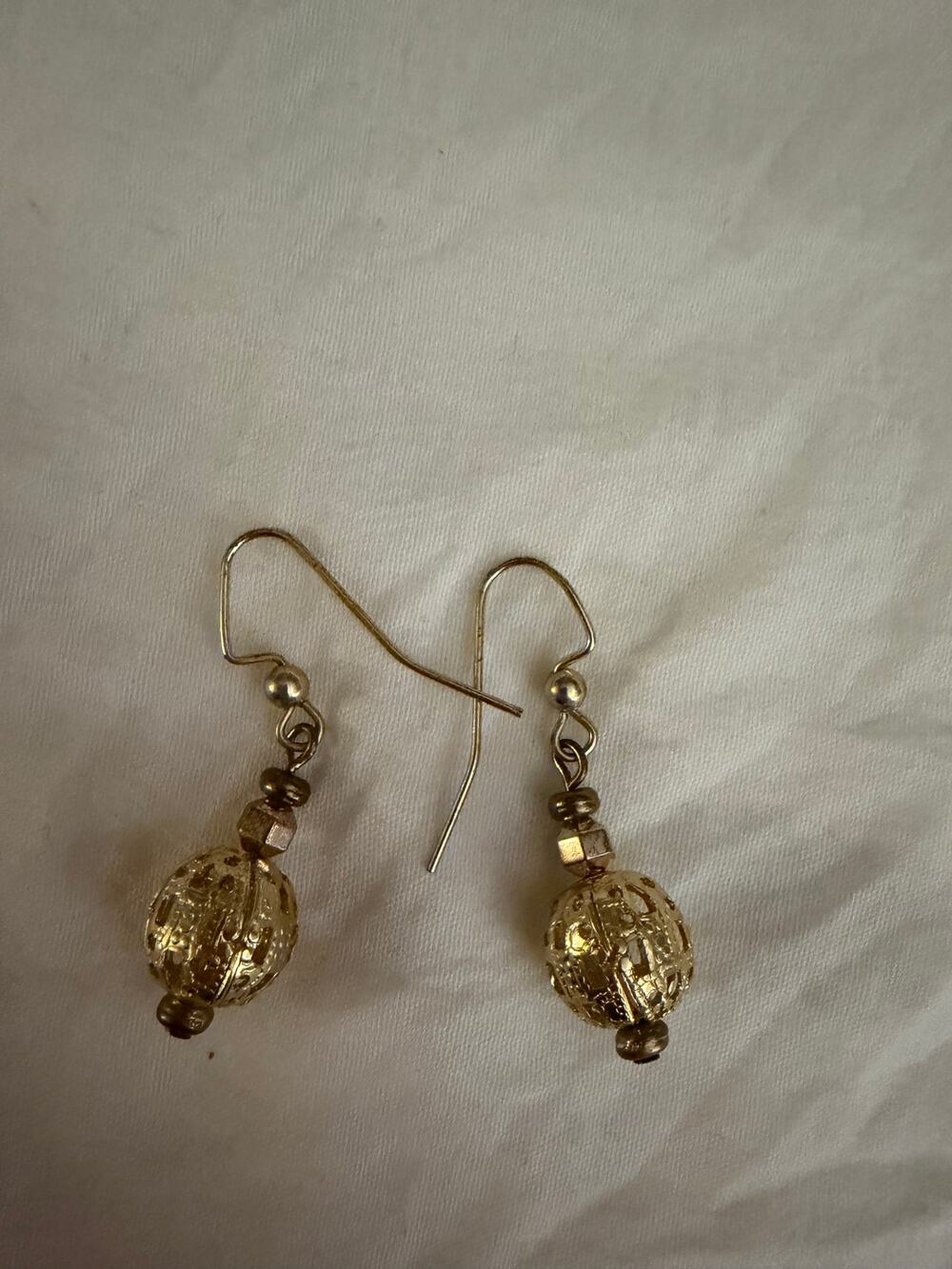Custom Made Costume Jewelry Earrings, NWOT